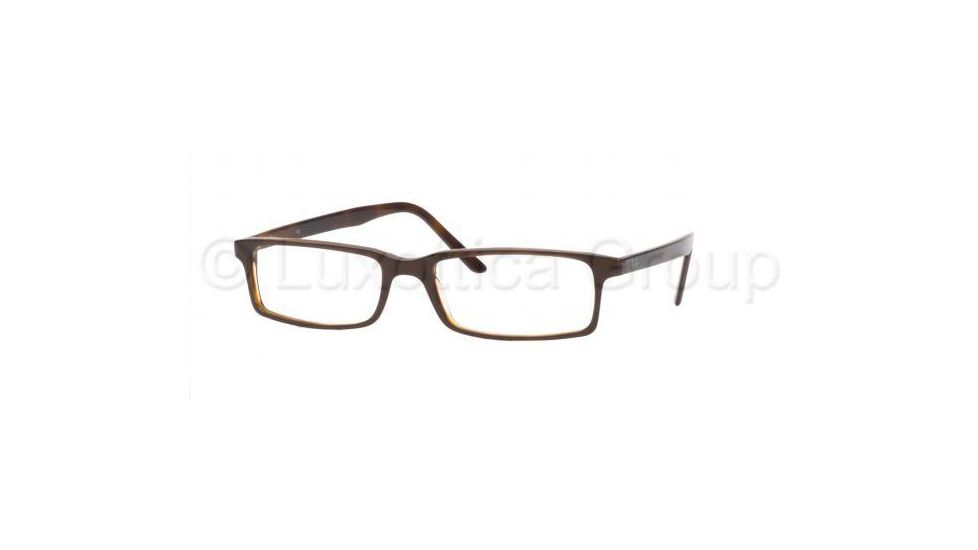 Ray-Ban RX5095 Progressive Eyeglasses - Brown/Transparent Avana Frame / 50 mm Prescription Lenses, 2019-5016