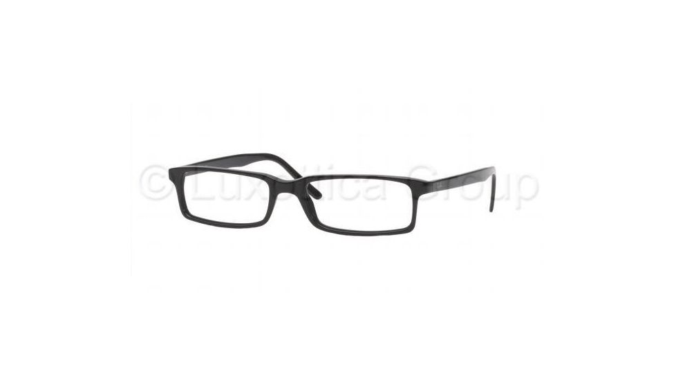 Ray-Ban RX5095 Progressive Eyeglasses - Shiny Black Frame / 52 mm Prescription Lenses, 2000-5216