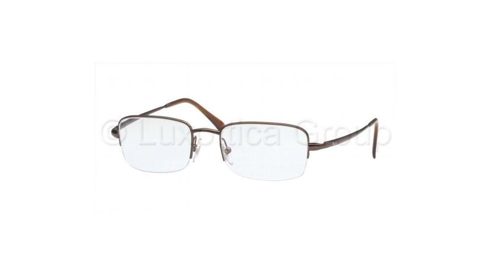 Ray-Ban RX6061 SV Prescription Eyeglasses - Ray-Ban RX6061 SV Prescription Eyeglasses - Brown Non-Rx Lens Frame / 52 mm Prescription Lenses, 2511-5219
