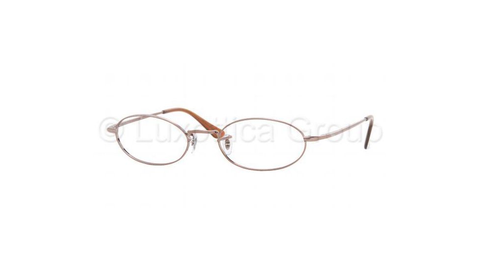 Ray Ban RX6160 SV Prescription Eyeglasses, Light Brown Gloss Frame / 50 mm Prescription Lenses, 2531 5019