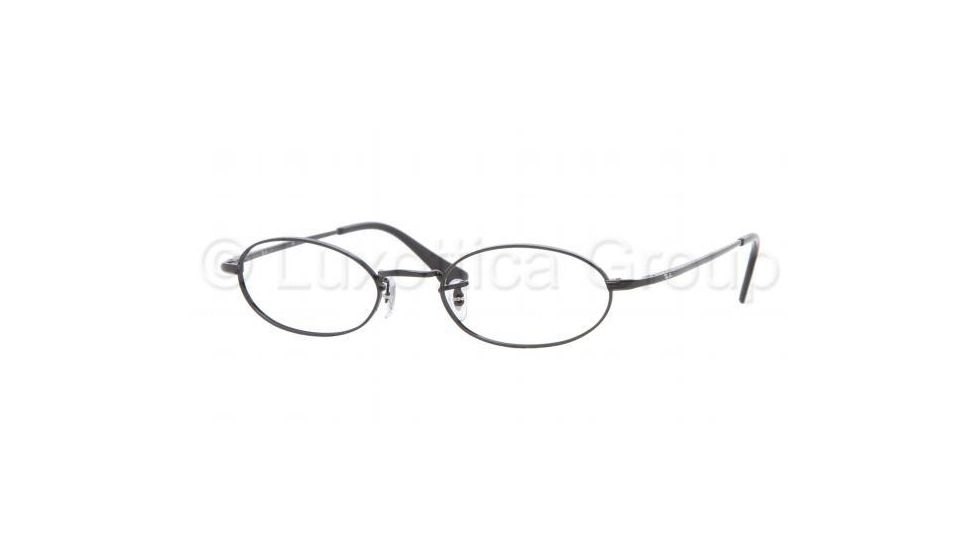 Ray Ban RX6160 SV Prescription Eyeglasses, Shiny Black Frame / 50 mm Prescription Lenses, 2509 5019