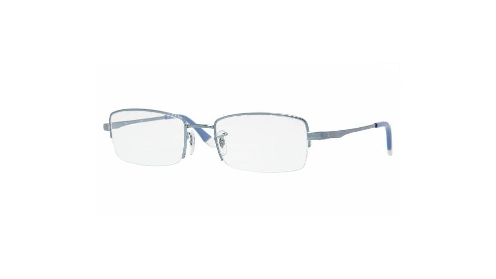 Ray-Ban RX6178 Progressive Eyeglasses - Metallic Grey-Blue Frame / 51 mm Prescription Lenses, 2507-5119
