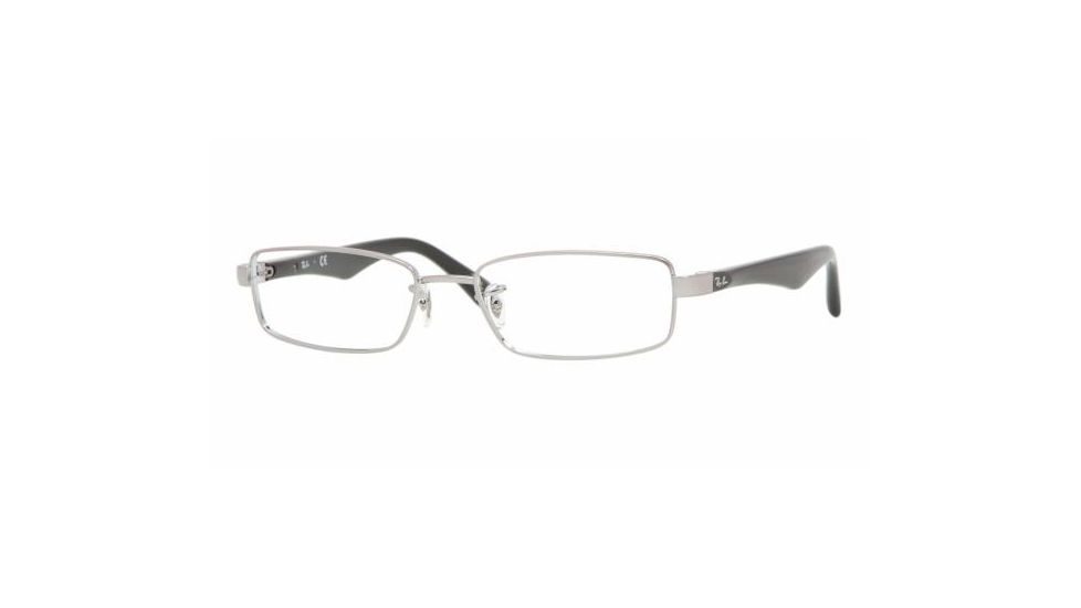 Ray-Ban RX6192 SV Prescription Eyeglasses - Gunmetal Demo Lens Frame / 48 mm Prescription Lenses, 2502-4817