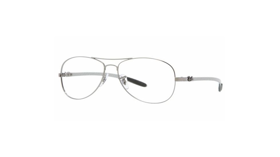 Ray-Ban RX8403 Progressive Eyeglasses - Gunmetal Frame / 56 mm Prescription Lenses, 2502-5614
