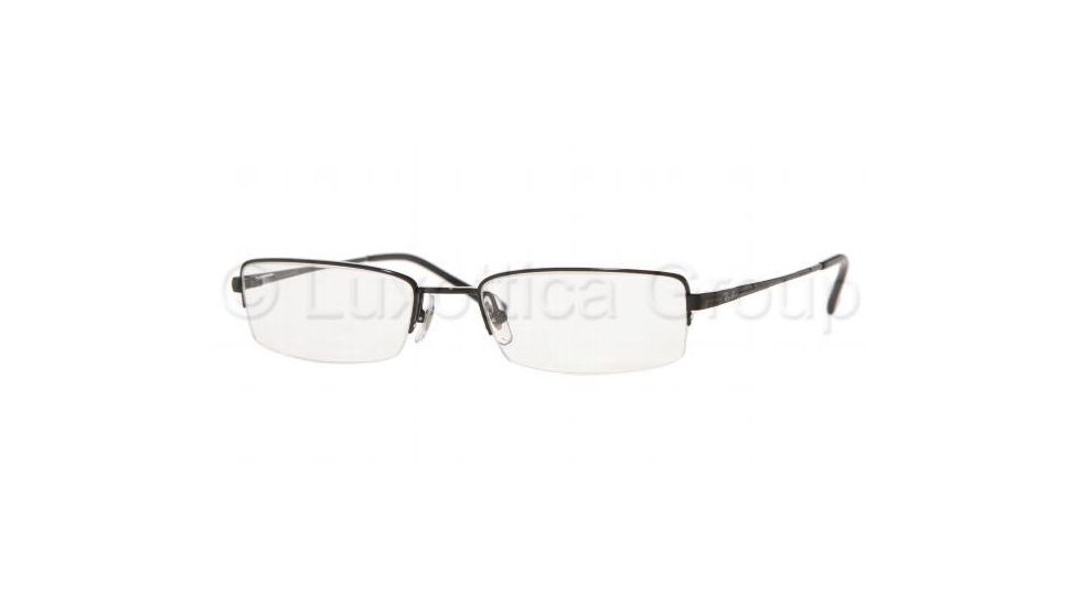 Ray-Ban RX8603 SV Prescription Eyeglasses - Shiny Black Demo Lens Frame / 50 mm Prescription Lenses, 1017-5018