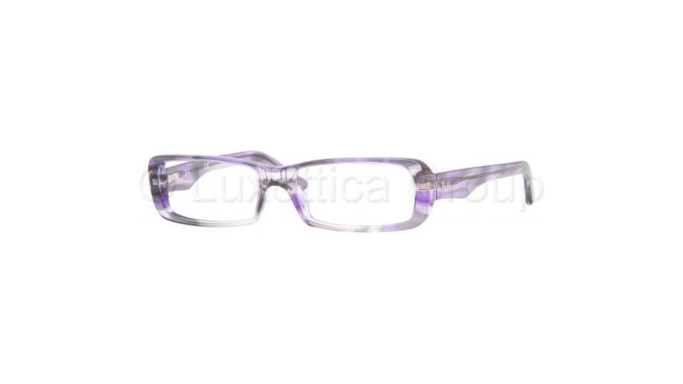 Ray-Ban RX5210 Eyeglass Frames 5002-5316 - Violet Variegated 