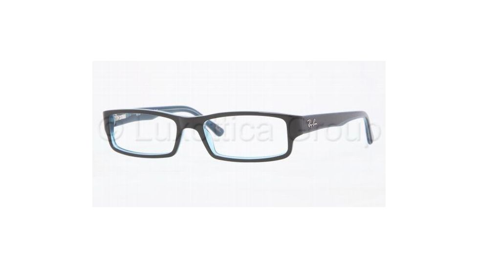 Ray-Ban RX5246 Eyeglass Frames 5092-5016 - Turquo On Turquo/Gray/ 