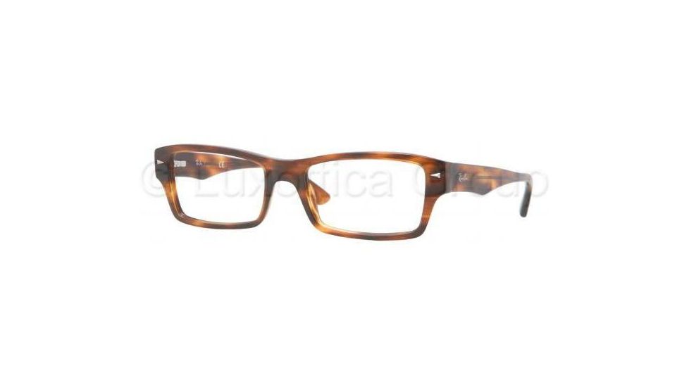 Ray-Ban RX5254 Progressive Prescription Eyeglasses 2144-5218 - Havana Frame
