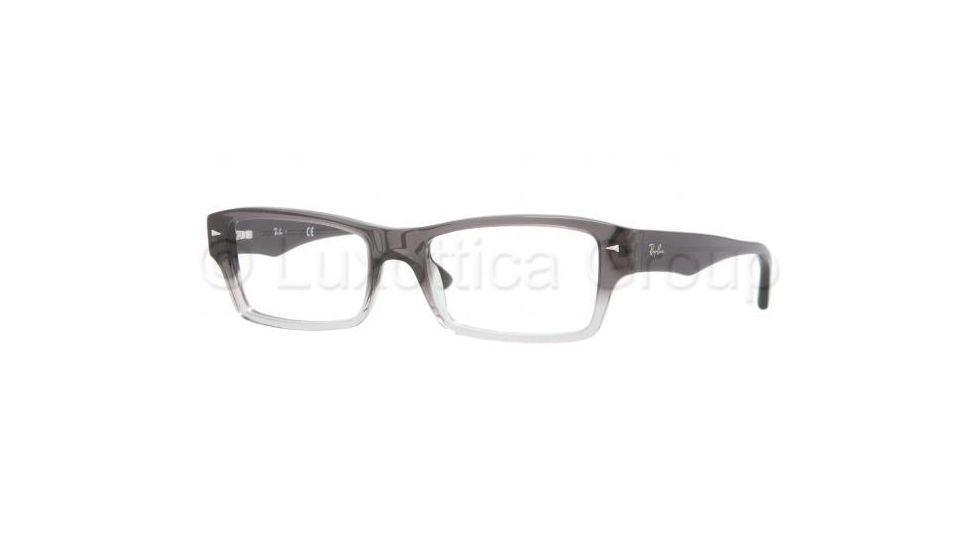 Ray-Ban RX5254 Progressive Prescription Eyeglasses 5058-5218 - Dark Grady Gradient/Light Gray Frame