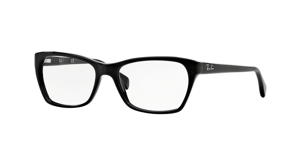 Ray-Ban RX5298 Single Vision Prescription Eyeglasses 2000-51 - Shiny Black Frame
