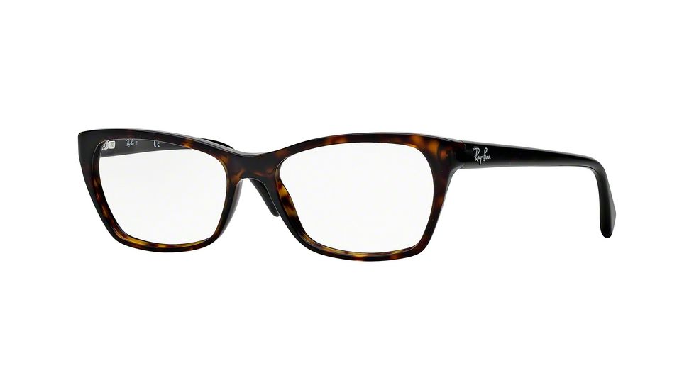 Ray-Ban RX5298 Single Vision Prescription Eyeglasses 2012-51 - Dark Havana Frame