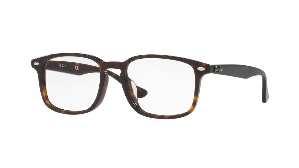 Ray-Ban RX5353F Progressive Prescription Eyeglasses 2012-54 - Havana Frame