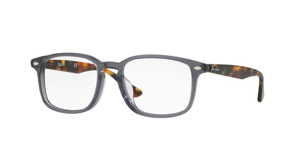 Ray-Ban RX5353F Progressive Prescription Eyeglasses 5629-54 - Opal Grey Frame