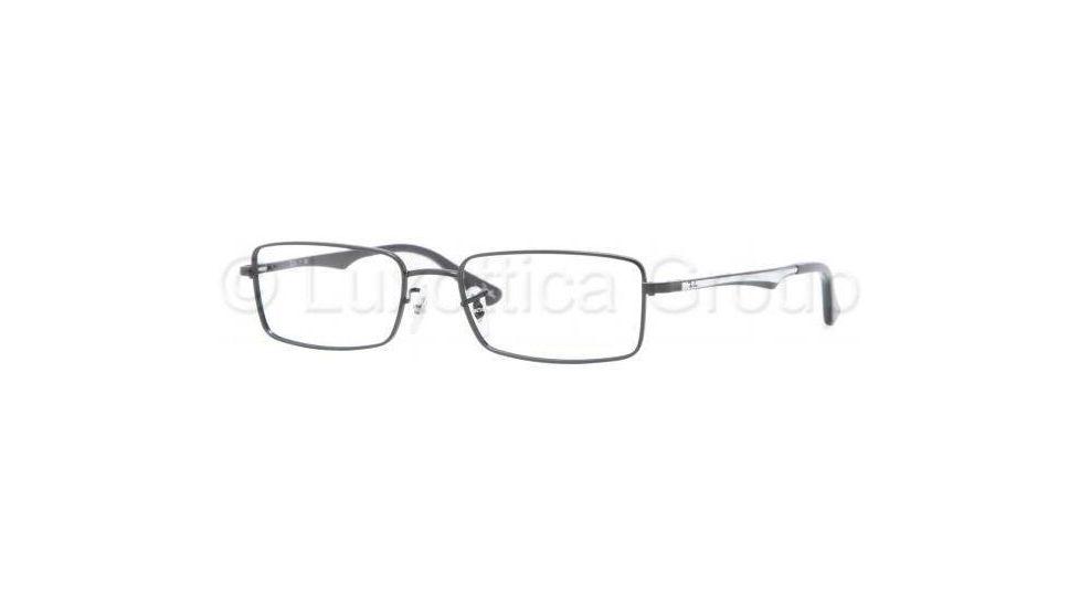 Ray-Ban RX6211 Single Vision Prescription Eyewear 2509-5117 - Shiny Black 