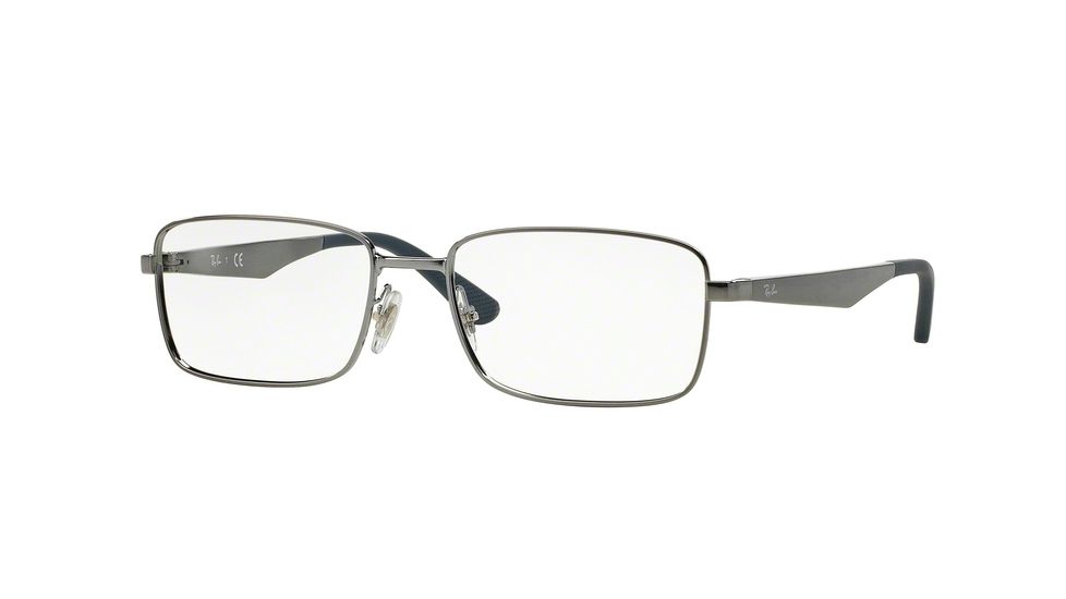 Ray-Ban RX6333 Bifocal Prescription Eyeglasses 2853-52 - Shiny Gunmetal Frame