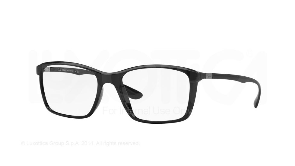 Ray-Ban RX7036 Bifocal Prescription Eyeglasses 5206-52 - Black Frame