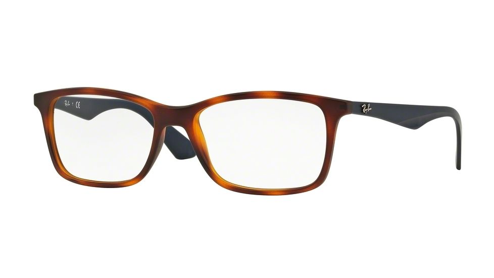 Ray-Ban RX7047 Eyeglass Frames 5574-54 - Matte Light Havana Frame