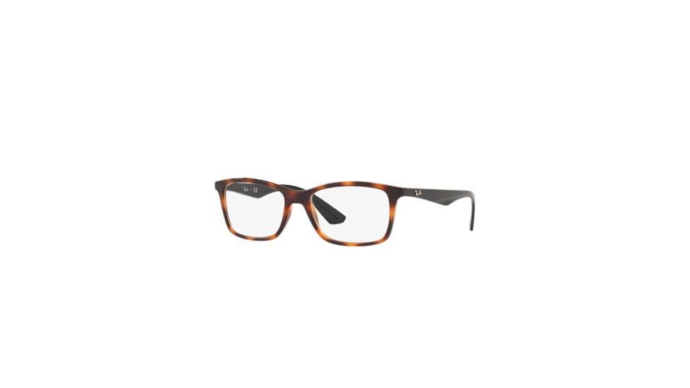 Ray-Ban RX7047 Eyeglass Frames 5847-56 - Red Havana Frame