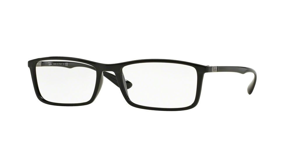 Ray-Ban RX7048 Bifocal Prescription Eyeglasses 5206-53 - Black Frame