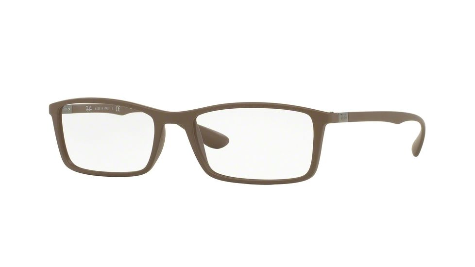 Ray-Ban RX7048 Bifocal Prescription Eyeglasses 5522-53 - Matte Dove Frame