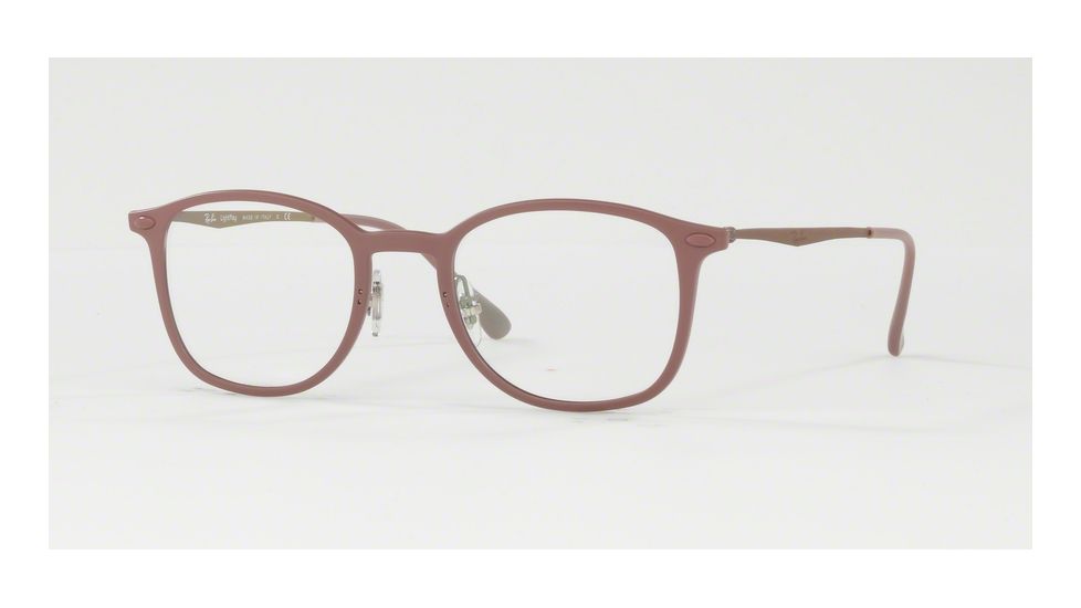 Ray-Ban RX7051 Single Vision Prescription Eyeglasses 5690-47 - Matte Turtledove Frame