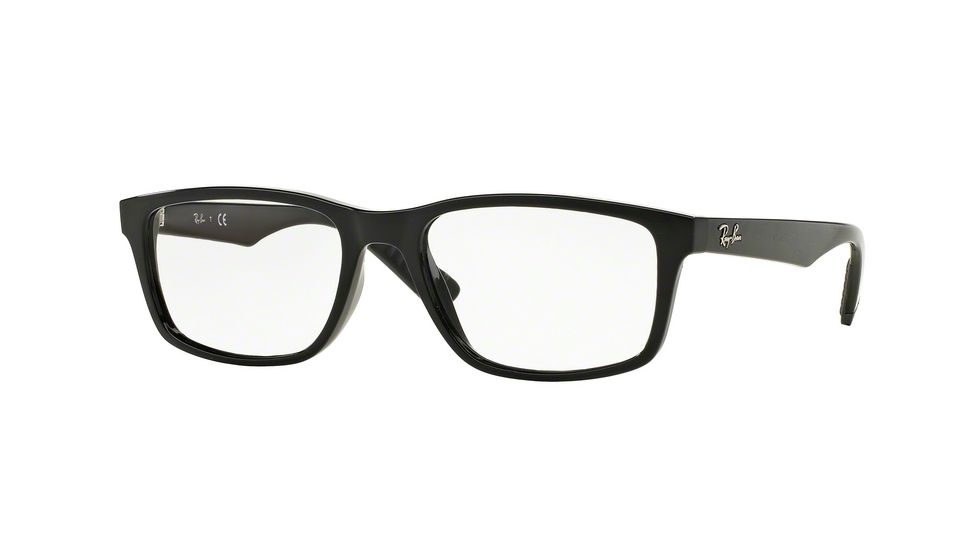 Ray-Ban RX7063F Eyeglass Frames 2000-54 - Shiny Black Frame