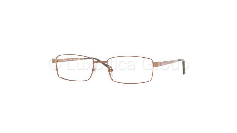 Ray-Ban RX7503 Progressive Eyeglasses Dark Brown Frame w/ 52 mm Diameter Lenses, 1020-5217