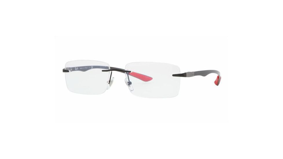 Ray Ban RX8404 #2509 - Silver Frame, Demo Lens Lenses