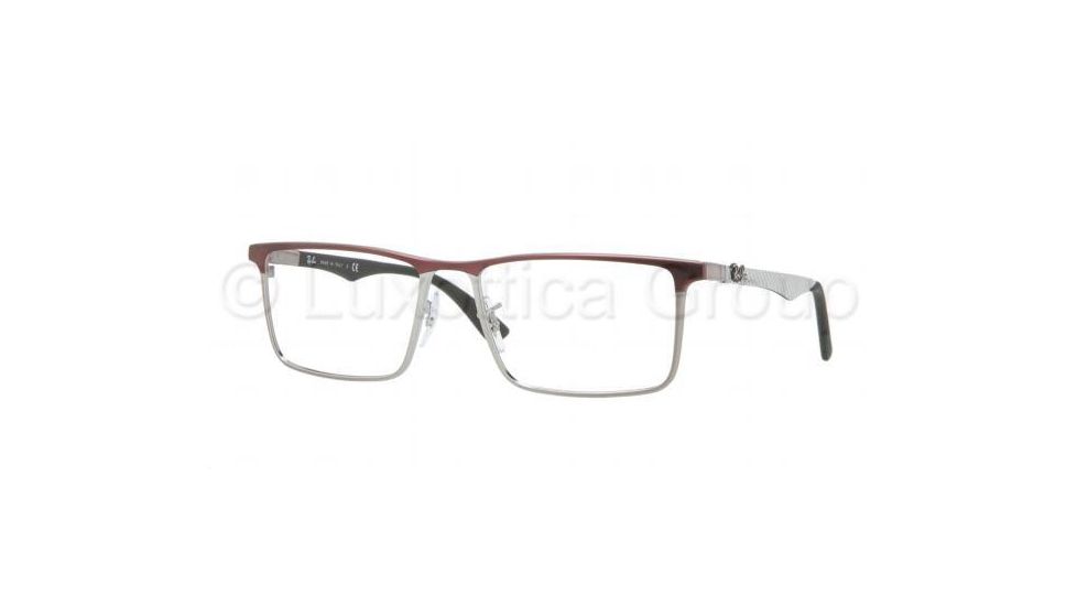 Ray-Ban RX8409 Single Vision Prescription Eyeglasses 2712-5317 - Dark Steel Frame