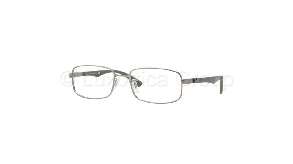 Ray-Ban RX8410 Progressive Prescription Eyeglasses 2518-5417 - Matte Grey Frame, Demo Lens Lenses