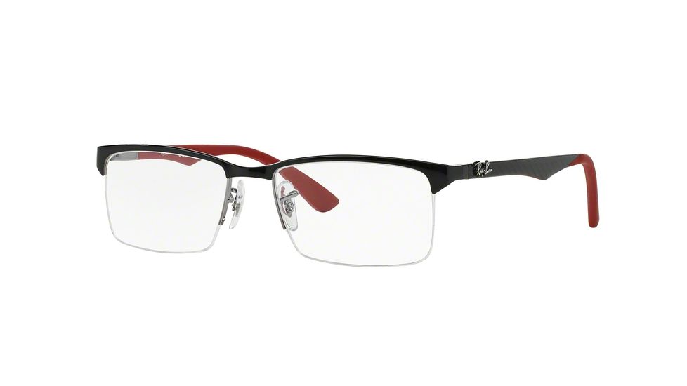 Ray-Ban RX8411 Eyeglass Frames 2509-56 - Shiny Black Frame