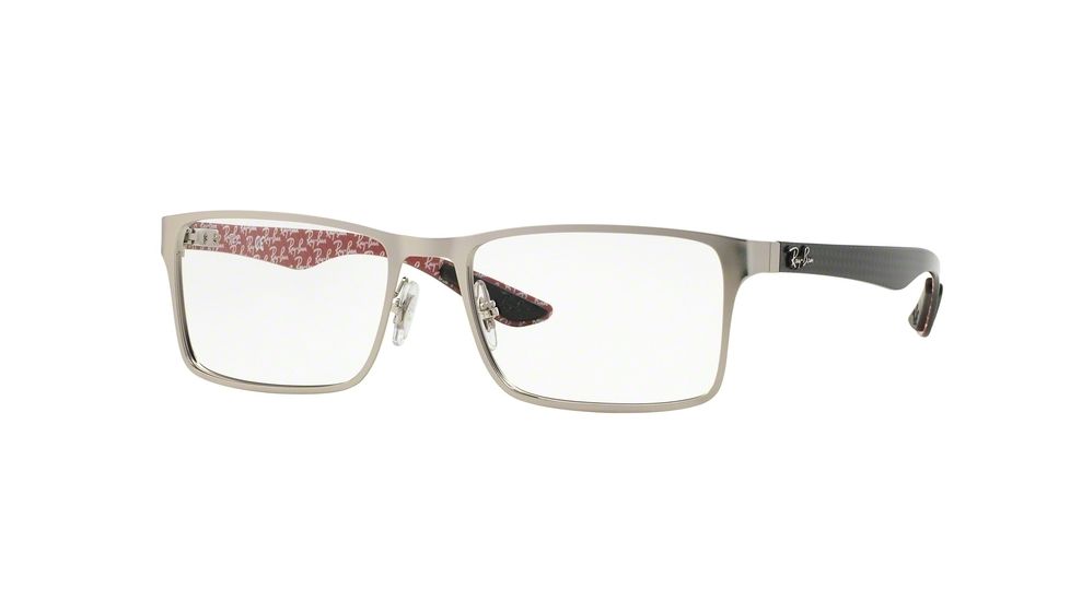 Ray-Ban RX8415 Single Vision Prescription Eyeglasses 2538-55 - Matte Gunmetal Frame
