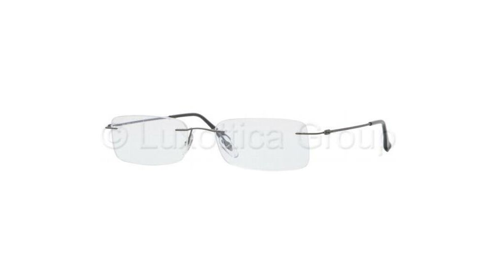 Ray-Ban RX8679 Progressive Prescription Eyeglasses 1128-5217 - Gunmetal Sandblast 