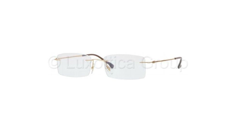 Ray-Ban RX8680 Single Vision Prescription Eyewear 1129-5317 - Gold Demi Shiny 