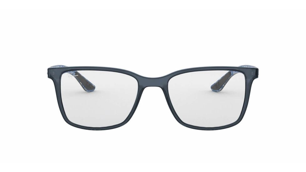 Ray-Ban RX8905 Eyeglass Frames 5844-53 - Trasparent Blue Frame