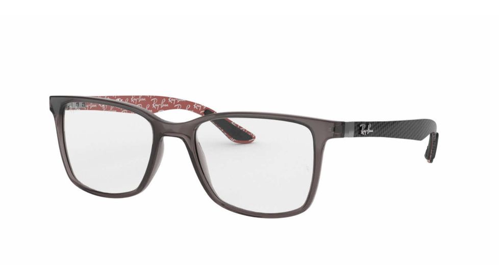 Ray-Ban RX8905 Eyeglass Frames 5845-53 - Trasparent Grey Frame
