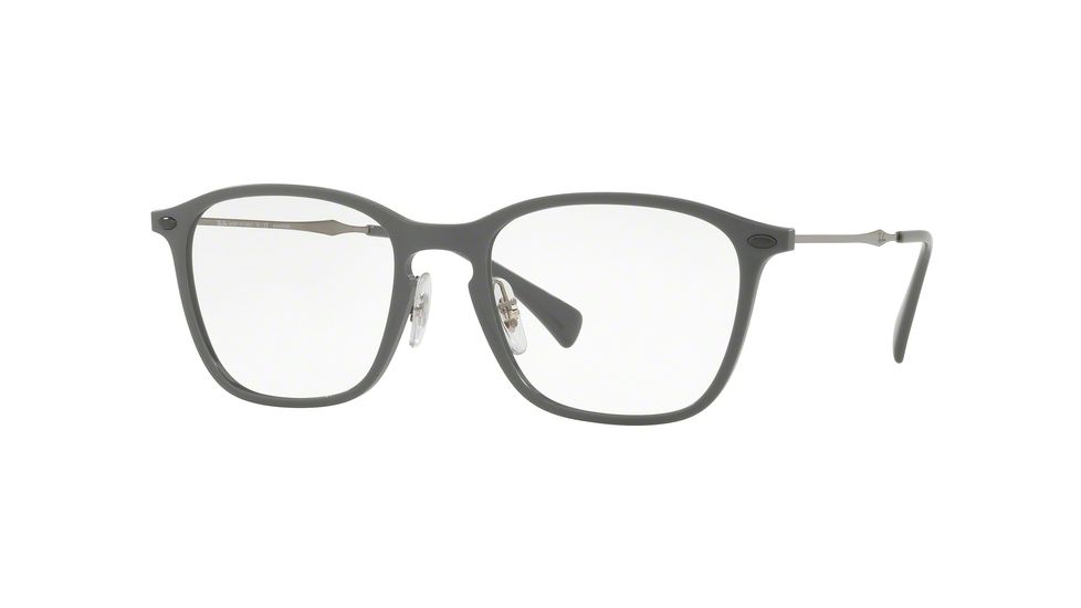Ray-Ban RX8955 Bifocal Prescription Eyeglasses 5757-51 - Grey Green Graphene Frame