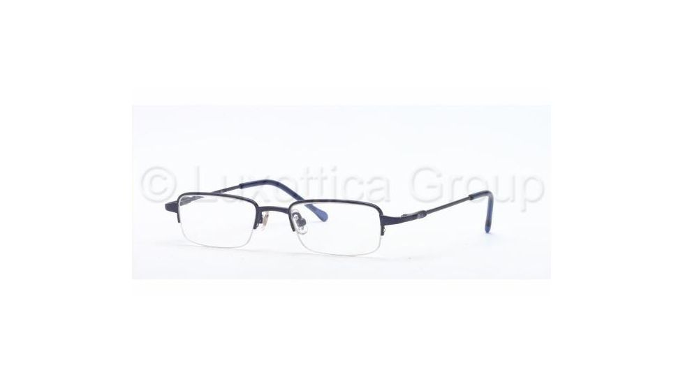 Ray-Ban RY1002T Bifocal Eyeglasses - Metallic Blue Frame / 45 mm Prescription Lenses, 3002-4517