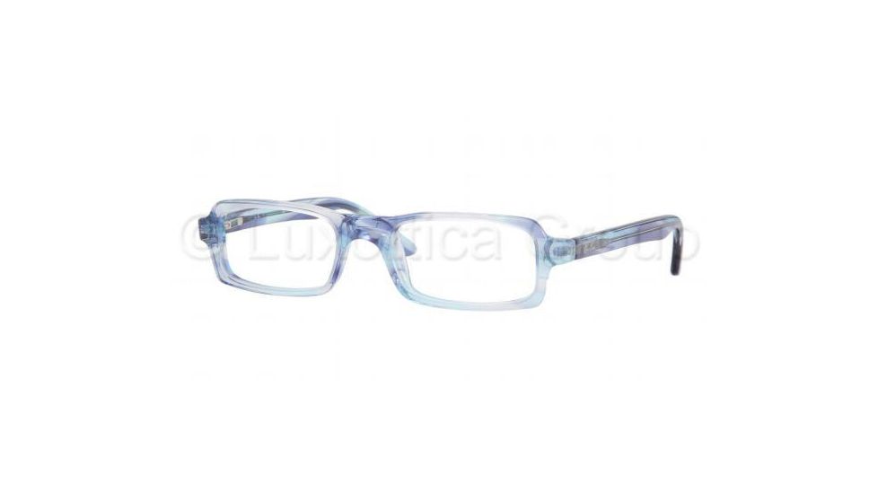 Ray-Ban RY1519 SV Prescription Eyeglasses - Azur-Striped Blue Frame / 46 mm Prescription Lenses, 3531-4616