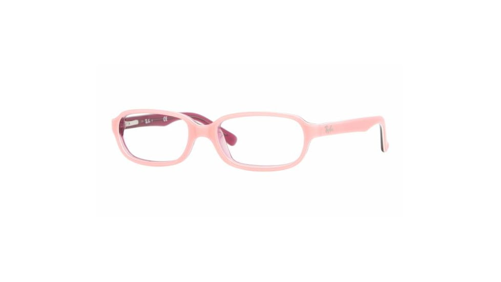 Ray-Ban RY1524 SV Prescription Eyeglasses - Top Pink On Tr Violet Frame / 45 mm Prescription Lenses, 3562-4515