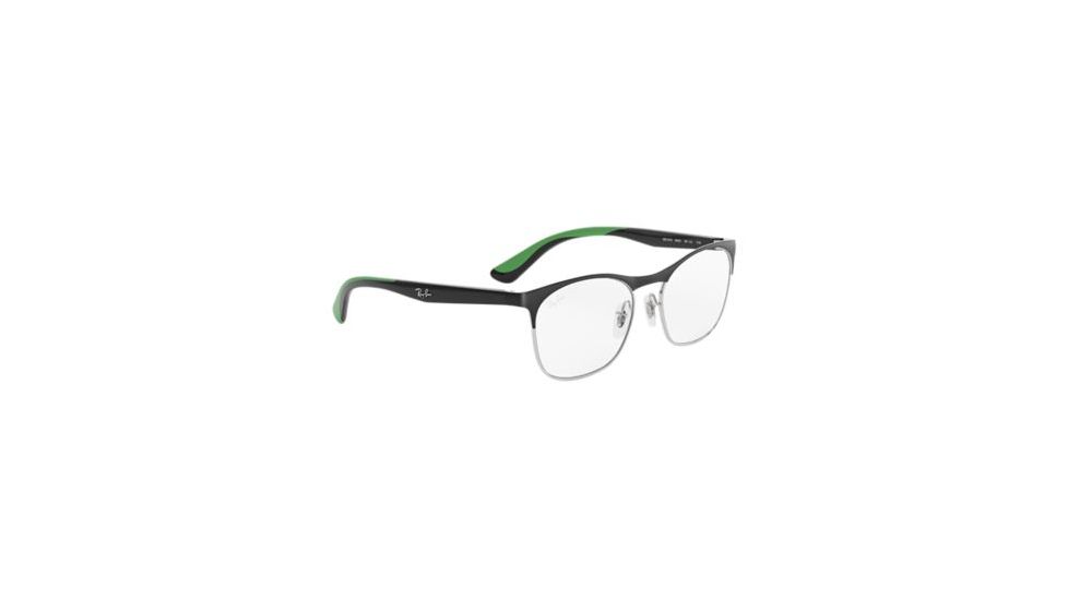 Ray-Ban RY1054 Eyeglass Frames 4069-47 - Silver On Top Matte Black Frame
