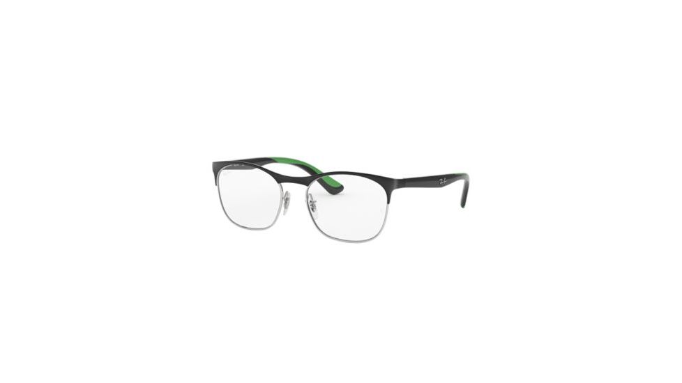 Ray-Ban RY1054 Eyeglass Frames 4069-47 - Silver On Top Matte Black Frame