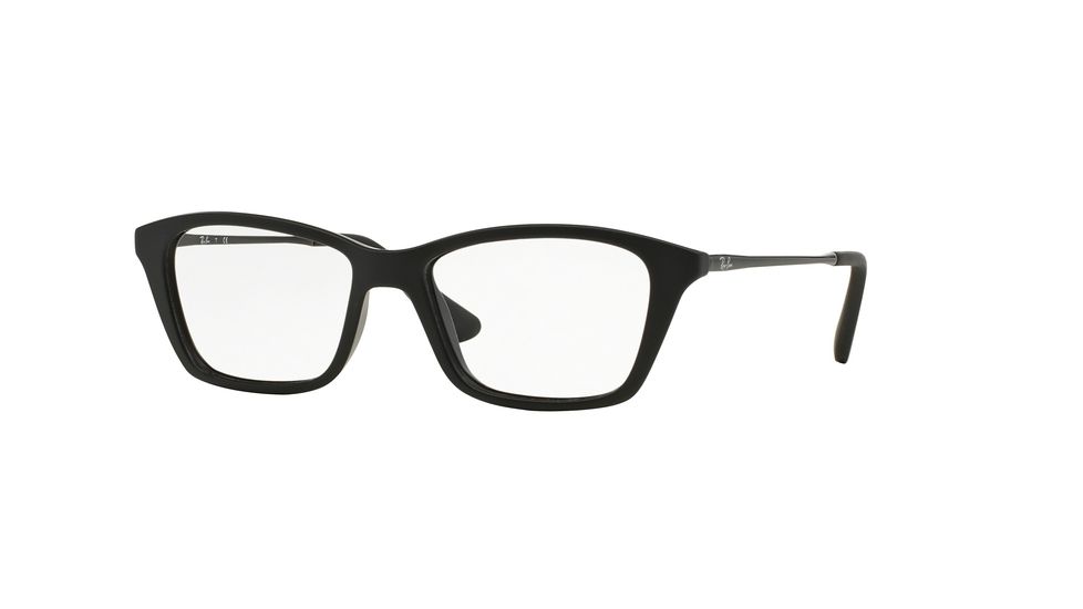 Ray-Ban RY1540 Progressive Prescription Eyeglasses 3615-46 - Rubber Black Frame
