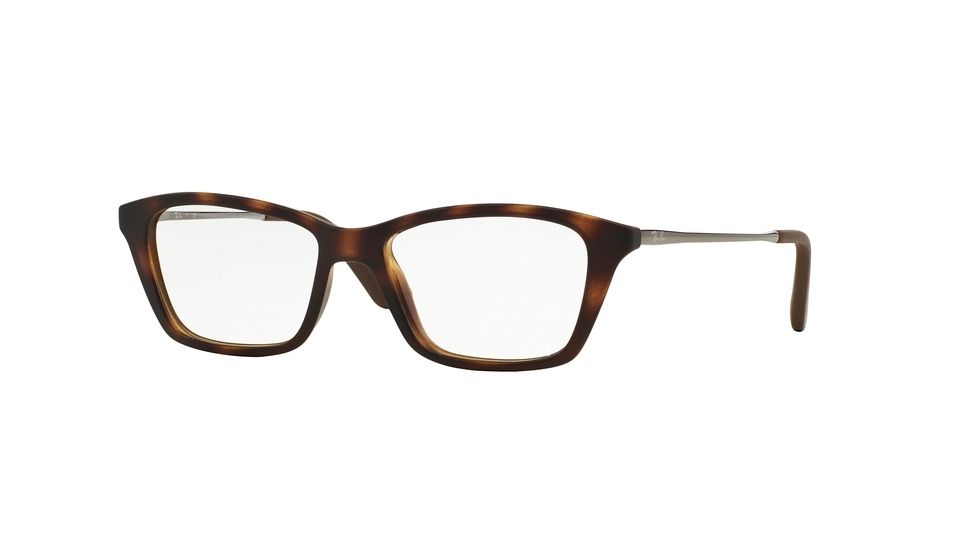 Ray-Ban RY1540 Progressive Prescription Eyeglasses 3616-46 - Havana Rubber Frame