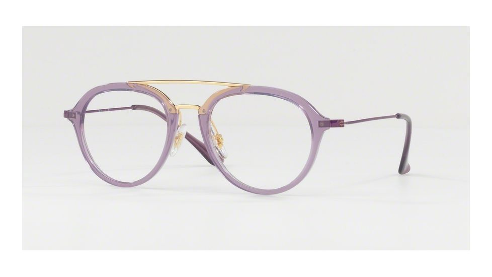 Ray-Ban RY9065V Bifocal Prescription Eyeglasses 3742-46 - Trasparent Violet Frame