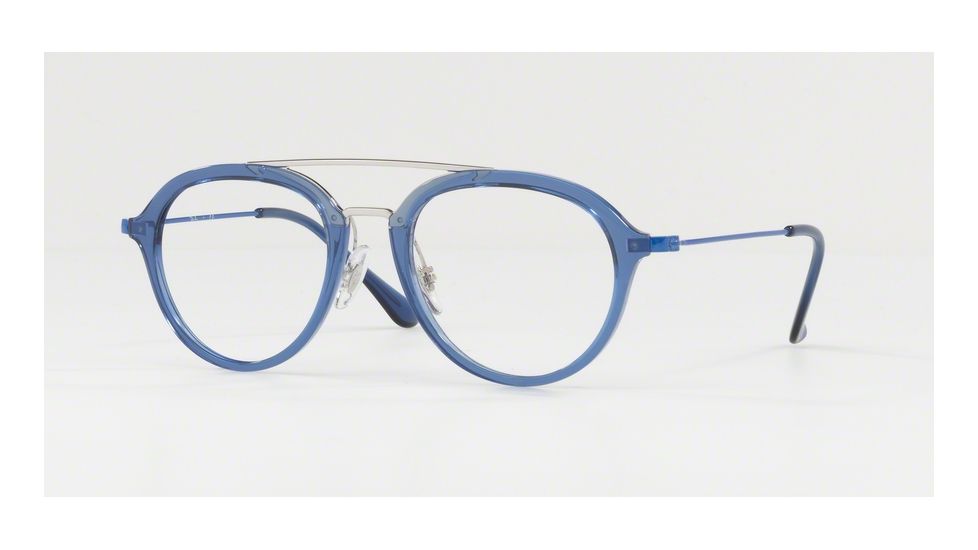 Ray-Ban RY9065V Bifocal Prescription Eyeglasses 3743-46 - Trasparent Blue Frame