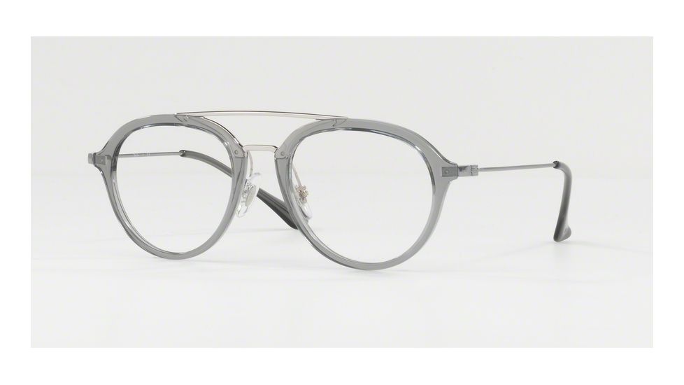 Ray-Ban RY9065V Bifocal Prescription Eyeglasses 3744-46 - Trasparent Grey Frame
