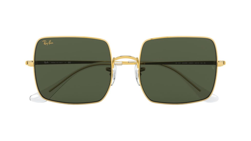 Ray-Ban SQUARE RB1971 Sunglasses 919631-54 - , Green Lenses