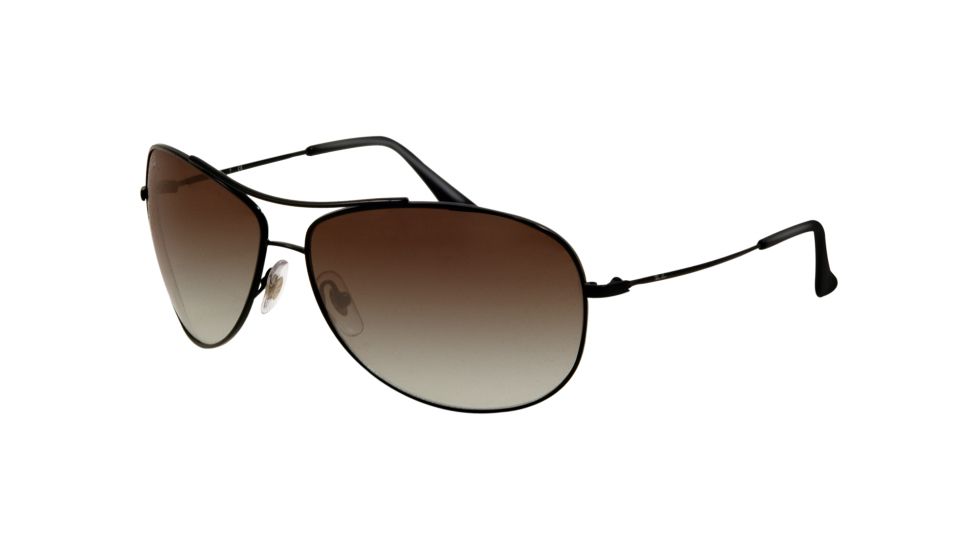 Ray-Ban RB3293 Sunglasses with No-Line Progressive Rx Prescription Lenses RB3293-002-8E-6313 - Lens Diameter: 63 mm, Frame Color: Black