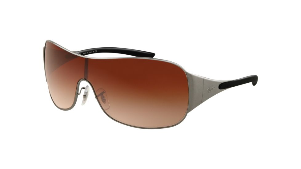 Ray-Ban Sunglasses RB3321 041/13-33 - Gunmetal Striped
